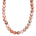 Picasso Jasper 300.00 ctw Beaded Necklace in Platinum Bond 18 Inches - Sticky add to cart bar