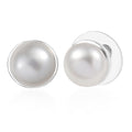 D'Joy Freshwater Pearl Stud Earrings in Sterling Silver - Sticky add to cart bar