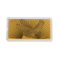 24K Golden Twin Eagles Strength & Power Emboss Sheet 55x30mm (100mg) - Sticky add to cart bar