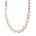 Peach Freshwater Pearl Drop Shape Necklace in 18K Vermeil Yellow Gold Over Sterling Silver 18 Inches - Sticky add to cart bar