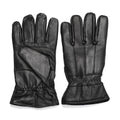 Black 100% Genuine Leather Gloves - Sticky add to cart bar