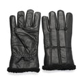 Black 100% Genuine Leather Gloves 26x12 Inches - Sticky add to cart bar