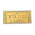 24K Gold American Wealth Legacy – Currency Tribute Embossed Sheet 155x75mm (100mg) - Sticky add to cart bar