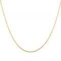 10K Yellow Gold 1.5mm Rope Chain Necklace 16 Inches 1.2 Grams - Sticky add to cart bar