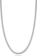 Sterling Silver 2mm Rope Chain Necklace 16 Inches 5.4 Grams - Sticky add to cart bar
