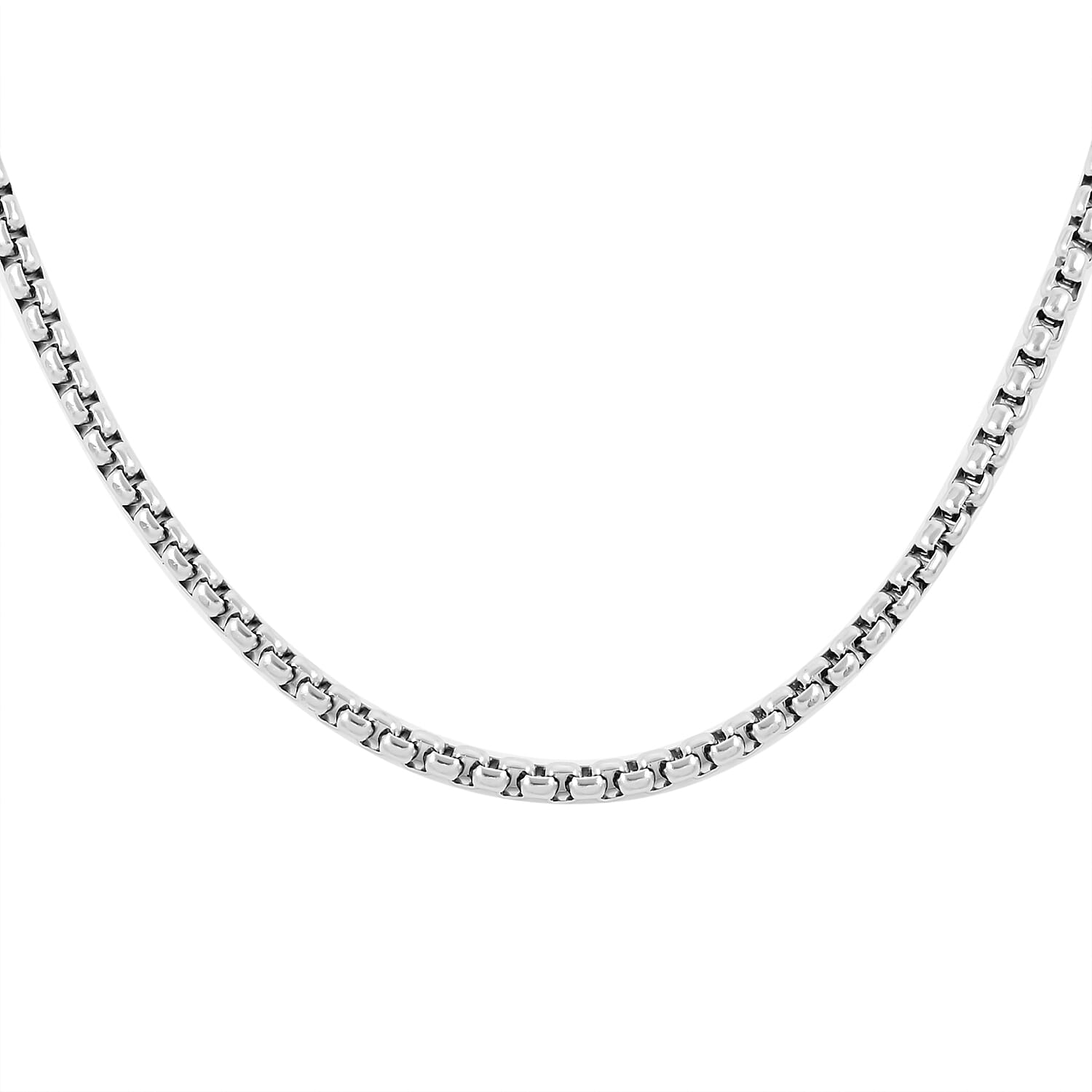 Sterling Silver 2mm Rope Chain Necklace 16 Inches 5.4 Grams