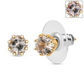 D'Joy AAA Turkizite 1.25 ctw Infinity Earring in 18K Vermeil Yellow Gold Over Sterling Silver - Sticky add to cart bar