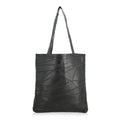 La Marey Black Genuine Leather Handbag with Matching Faux Shoulder Strap - Sticky add to cart bar