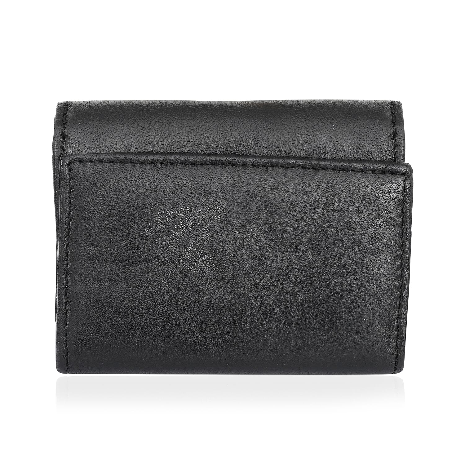 Black 100% Genuine Leather RFID Wallet (8.5"x 11.5")