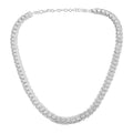 D'Joy Artistry Tarakashi Collection Floral Necklace in Sterling Silver 26 Grams 18 Inches - Sticky add to cart bar