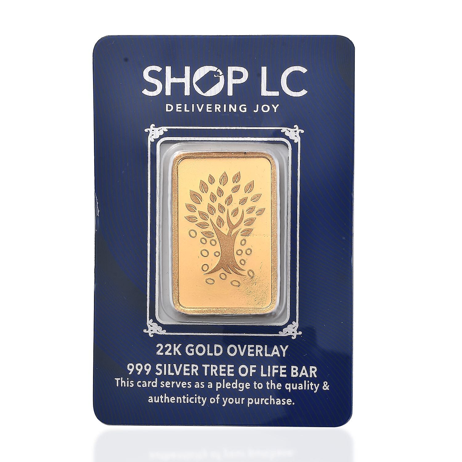 22K YG Over Sterling Silver Horses Bar (10 g)