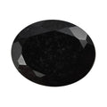 Black Tourmaline (Ovl 10x8 mm) 2.10 ctw Loose Gemstone - Sticky add to cart bar