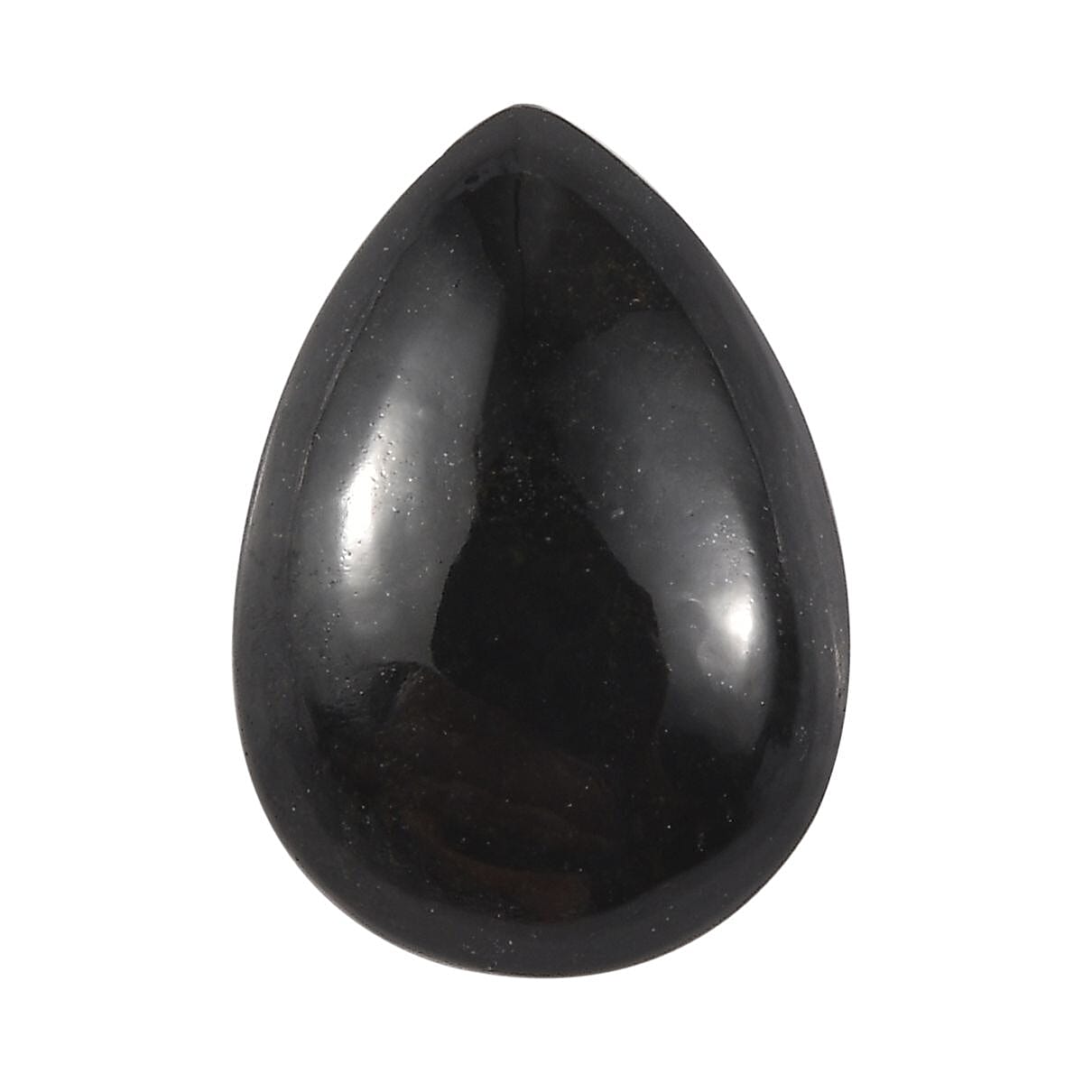 Black Tourmaline (Pear 10x7 mm) 1.66 ctw Loose Gemstone
