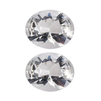Brazilian Petalite Set of 2 (Ovl 5x4 mm) 0.44 ctw Loose Gemstone
