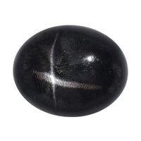 Black Star Diopside (Ovl 11x9 mm) 3.98 ctw Loose Gemstone