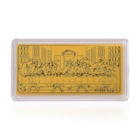TLV 24K Gold Horses Emboss Sheet 55x30mm 0.10 g