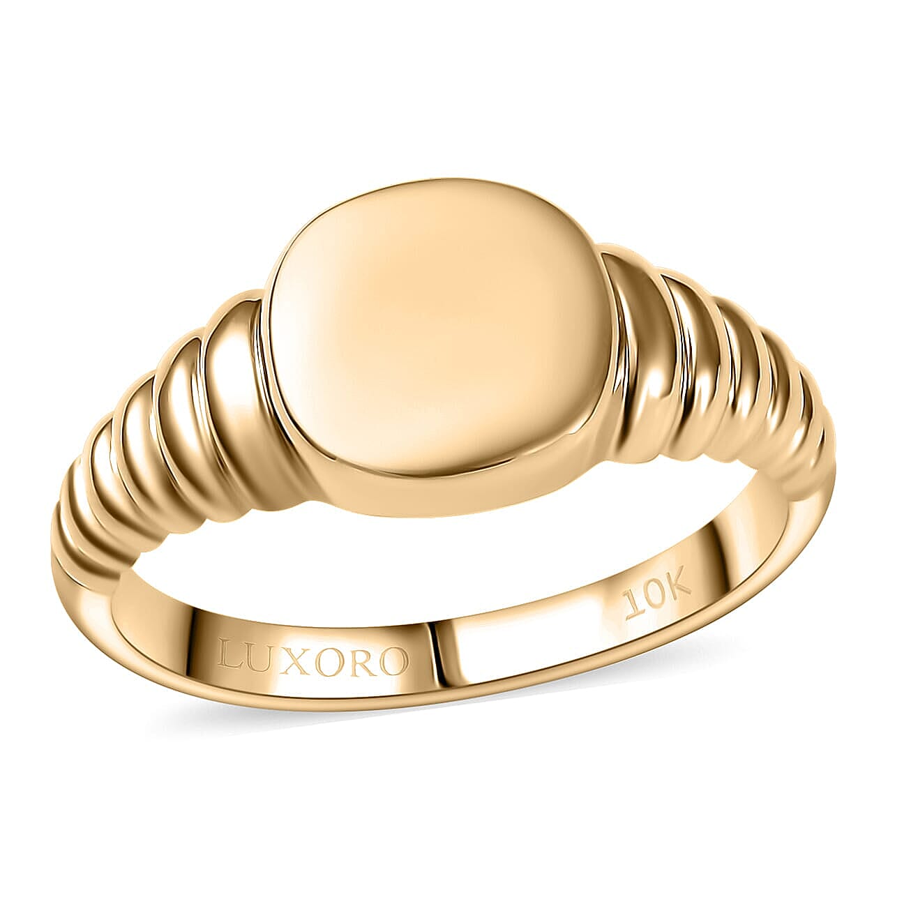 Luxoro Tulip Garden Ring in 10K Yellow Gold 5 Grams