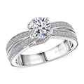 IGI Certified Luxuriant Lab Grown Diamond E-F VS 1.50 ctw Ring in 950 Platinum - Sticky add to cart bar