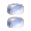 Rainbow Moonstone Set of 2 (Cush 7x5 mm) 1.64 ctw Loose Gemstone - Sticky add to cart bar