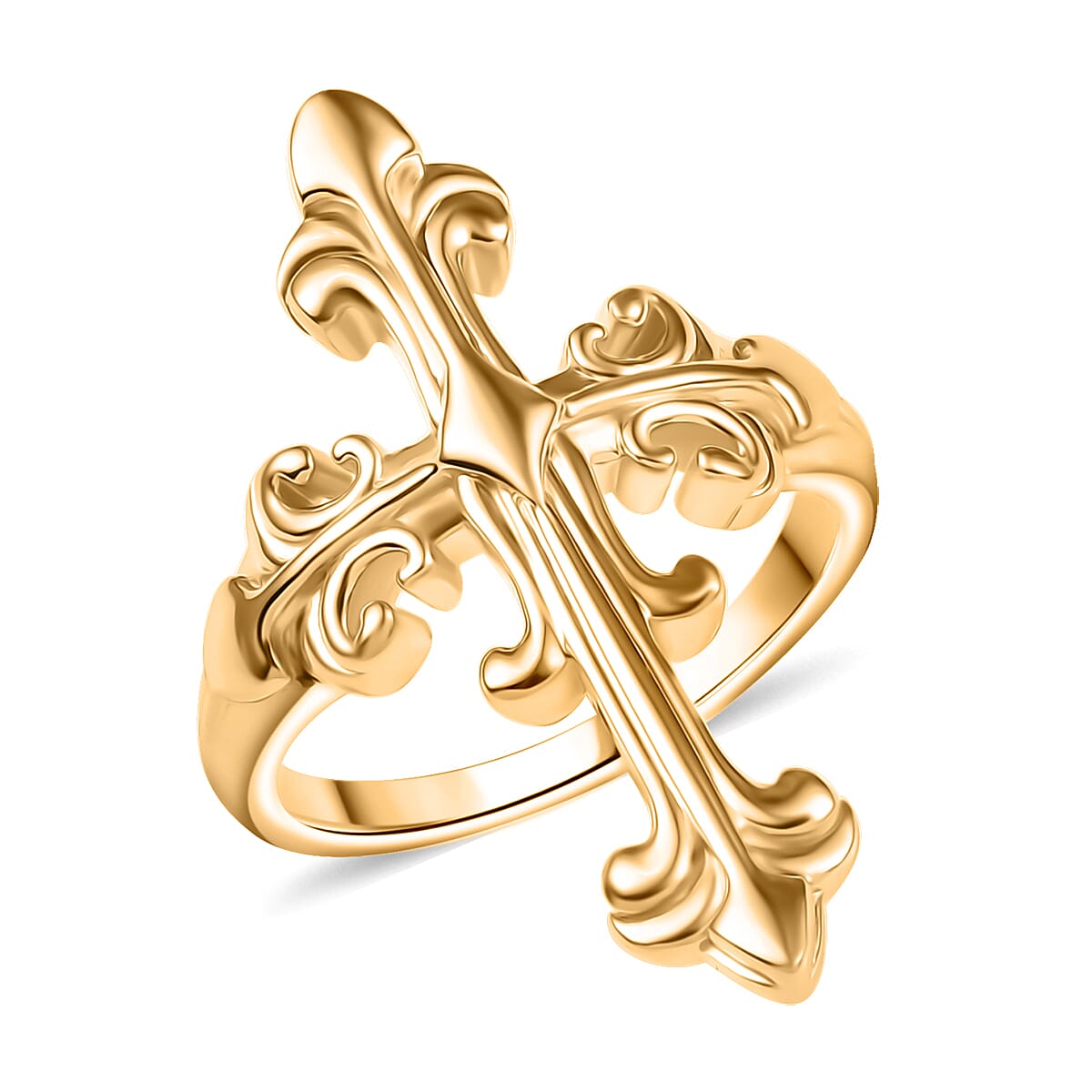 Karis Men's Ring in 18K YG Plated