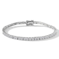 Luxuriant Lab Grown Diamond E-F VS 10.00 ctw Tennis Bracelet in 14K White Gold (6.50 In)