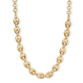 EverTrue Bronzella Collection Mariner Link Necklace in 18K YG Plated Bronze 18-20 Inches - Sticky add to cart bar