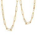 3mm Paperclip Chain Necklace in 10K Yellow Gold 2.40 Grams 18 Inches - Sticky add to cart bar