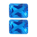 Caribbean Quartz Set of 2 (Oct 8x6 mm) 3.15 ctw Loose Gemstone - Sticky add to cart bar