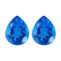 Caribbean Quartz Set of 2 (Pear 10x8 mm) 4.76 ctw Loose Gemstone - Sticky add to cart bar