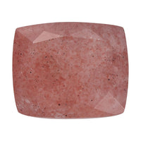 Cherry Quartz (Cush 12x10 mm) 4.90 ctw Loose Gemstone