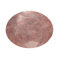 Cherry Quartz (Ovl 9x7 mm) 1.40 ctw Loose Gemstone - Sticky add to cart bar