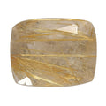 AA Golden Rutilated Quartz (Cush 10x8 mm) 2.45 ctw Loose Gemstone - Sticky add to cart bar