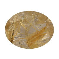 AA Golden Rutilated Quartz (Ovl 9x7 mm) 1.49 ctw Loose Gemstone