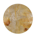 AA Golden Rutilated Quartz (Rnd 11 mm) 3.97 ctw Loose Gemstone - Sticky add to cart bar