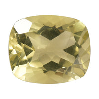 Lemon Quartz (Cush 12x10 mm) 4.25 ctw Loose Gemstone
