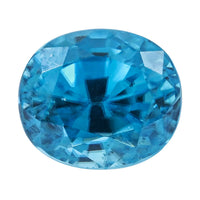 AAAA Cambodian Blue Zircon (Ovl Free Size) 4.00 ctw