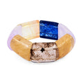 Large Section Multi-Quartz 321.15 ctw Stretch Bracelet (6-7In) - Sticky add to cart bar