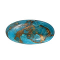 AA Blue Turquoise (Ovl 16x8 mm) 3.70 ctw Loose Gemstone - Sticky add to cart bar