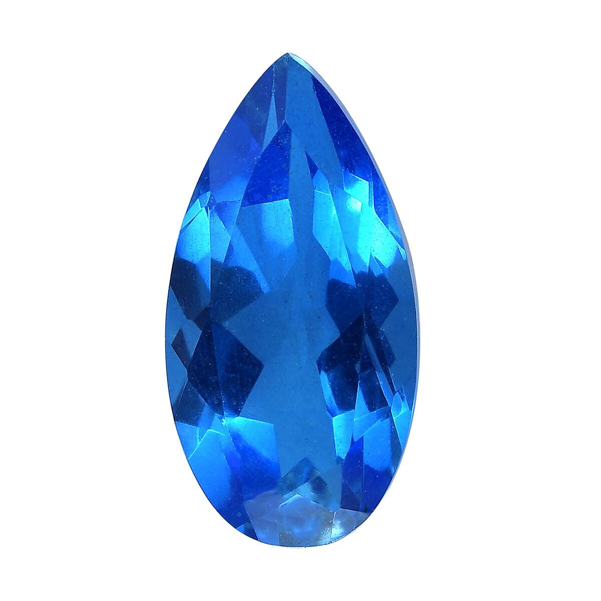 Caribbean Quartz (Pear 16x8 mm) 5.13 ctw Loose Gemstone