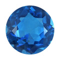 Caribbean Quartz (Rnd 8 mm) 1.65 ctw Loose Gemstone - Sticky add to cart bar
