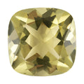 AA Green Gold Quartz (Cush 14x14 mm) 8.84 ctw Loose Gemstone - Sticky add to cart bar