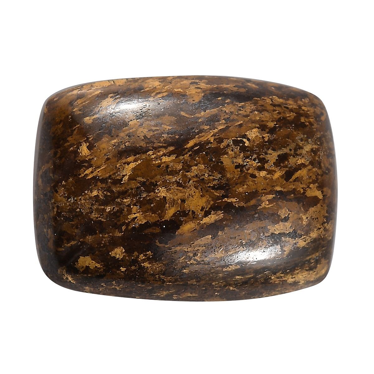 AA Golden Amphibolite (Cush 16x12 mm) 8.10 ctw Loose Gemstone
