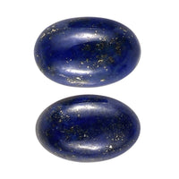 Lapis Lazuli Set of 2 (Ovl 6x4 mm) 1.05 ctw Loose Gemstone