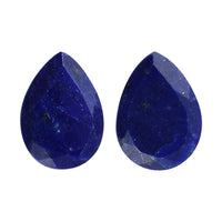 Lapis Lazuli Set of 2 (Pear 7x5 mm) 1.03 ctw Loose Gemstone