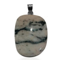 Jasper 85.00 ctw Pendant without Chain in Silvertone - Sticky add to cart bar