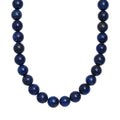 Karis Lapis Lazuli Beaded 361.00 ctw Necklace 18 Inches in Platinum Bond - Sticky add to cart bar