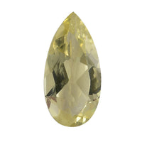 Lemon Quartz (Pear 16x8 mm) 3.60 ctw Loose Gemstone