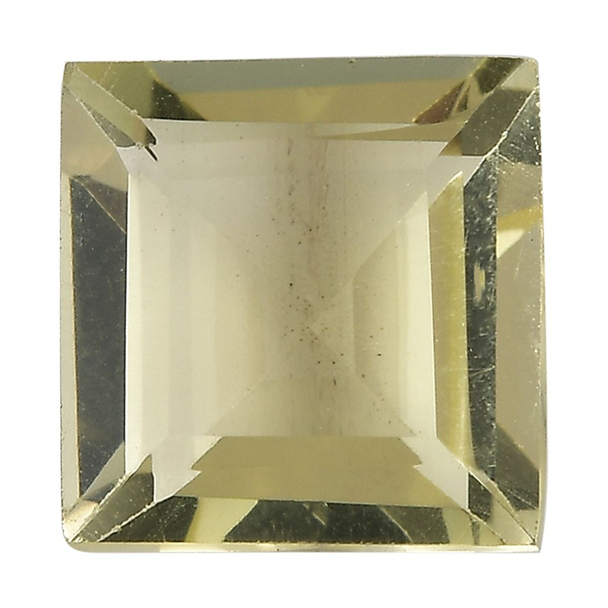 Green Gold Quartz (Sqr 8 mm) 1.95 ctw Loose Gemstone