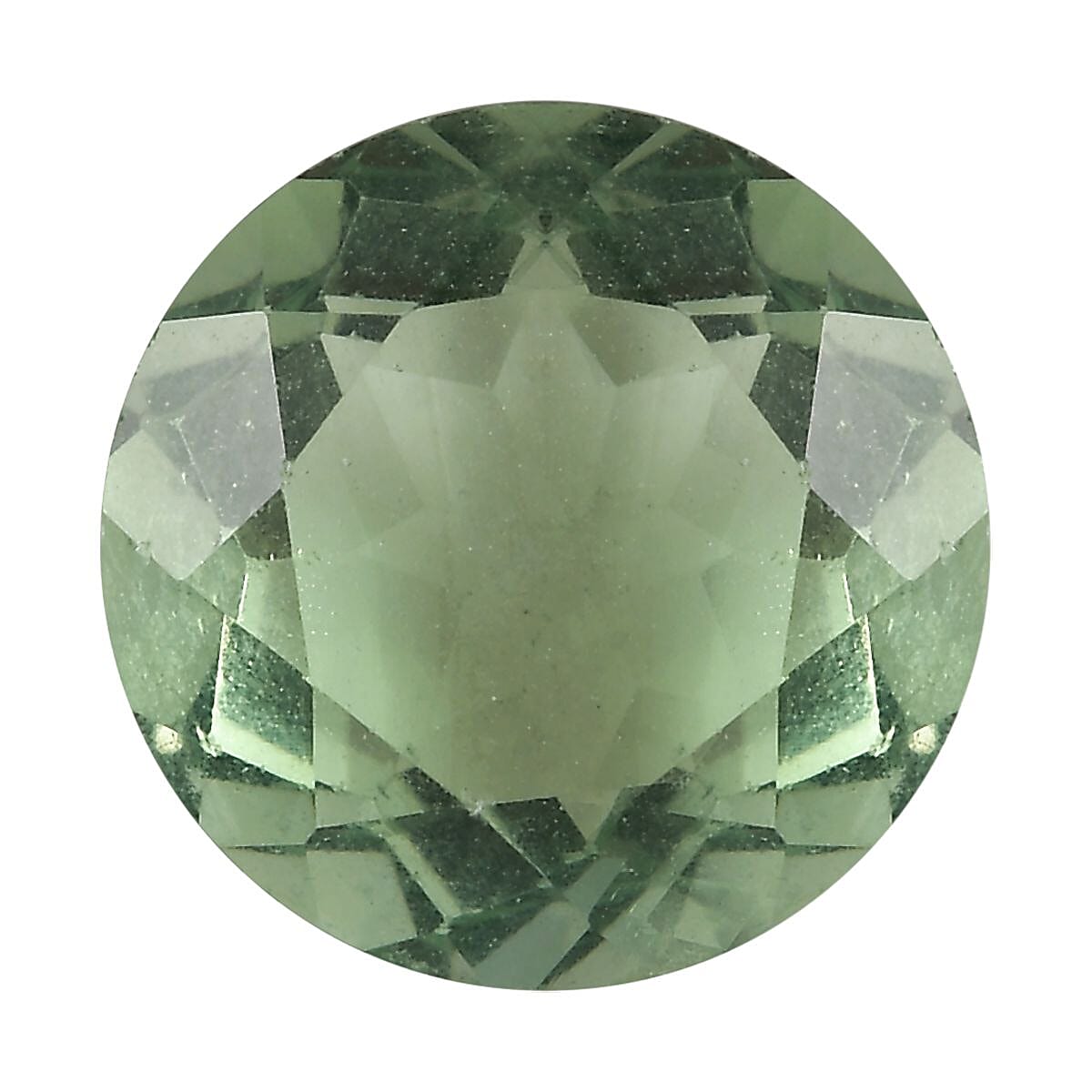 AA Green Fluorite (Rnd 11 mm) 5.60 ctw Loose Gemstone