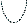 Rhapsody 950 Platinum AAAA Monte Belo Indicolite Beaded Necklace (18 Inches) 30.00 ctw - Sticky add to cart bar